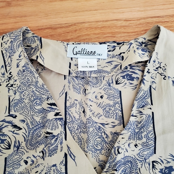 Silk Sleeveless Pant Set Size Large - Picture 3 of 10